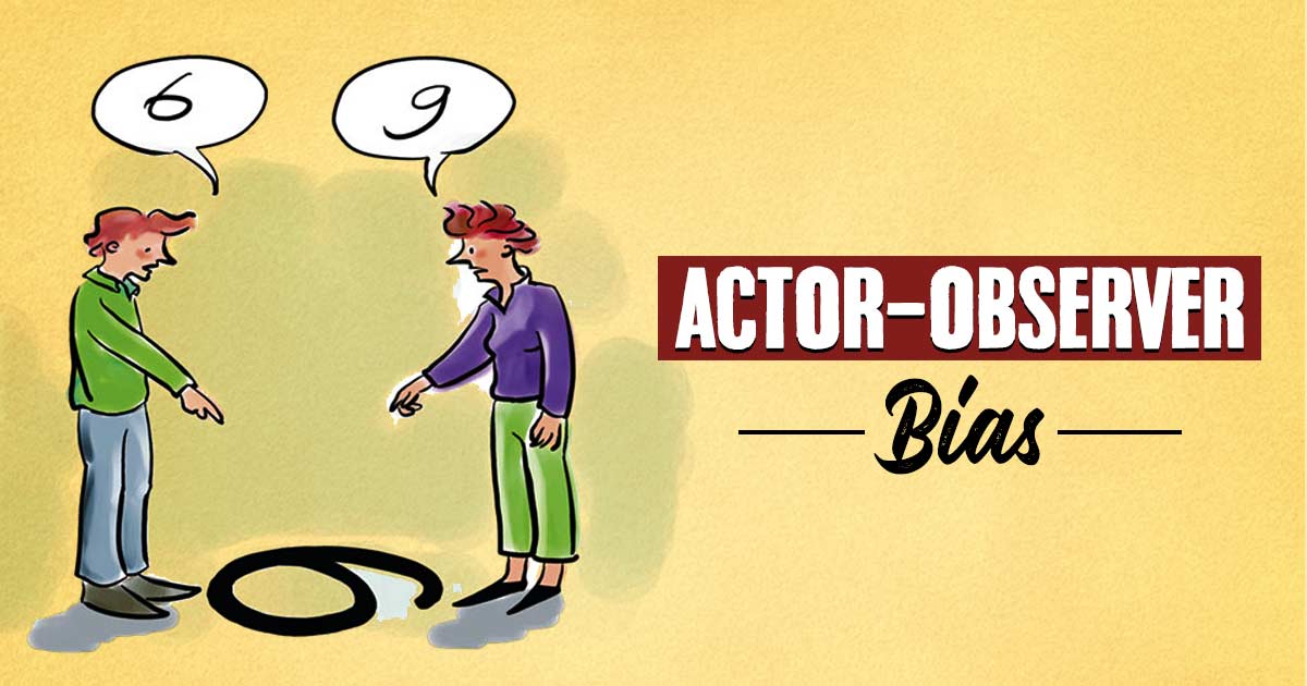 Actor-Observer Bias