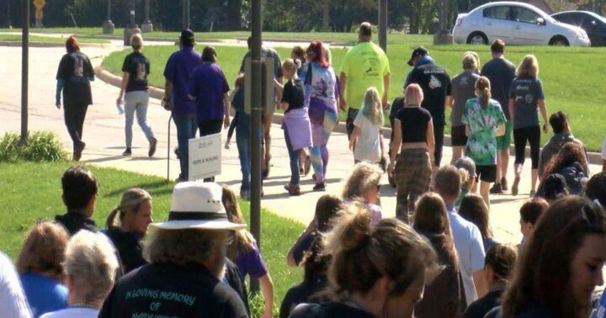 Hundreds Take To The Streets To Raise Suicide And Mental Health Awareness In Rockford
