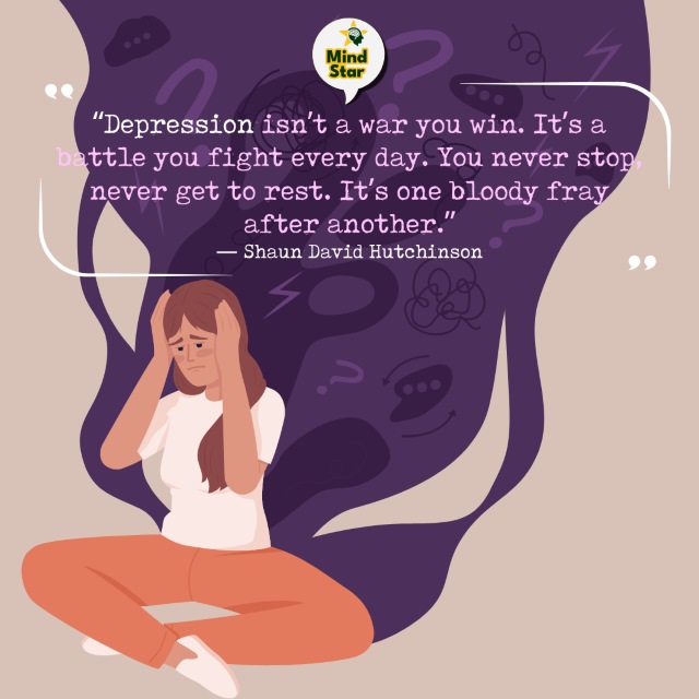 Depression isn’t a war