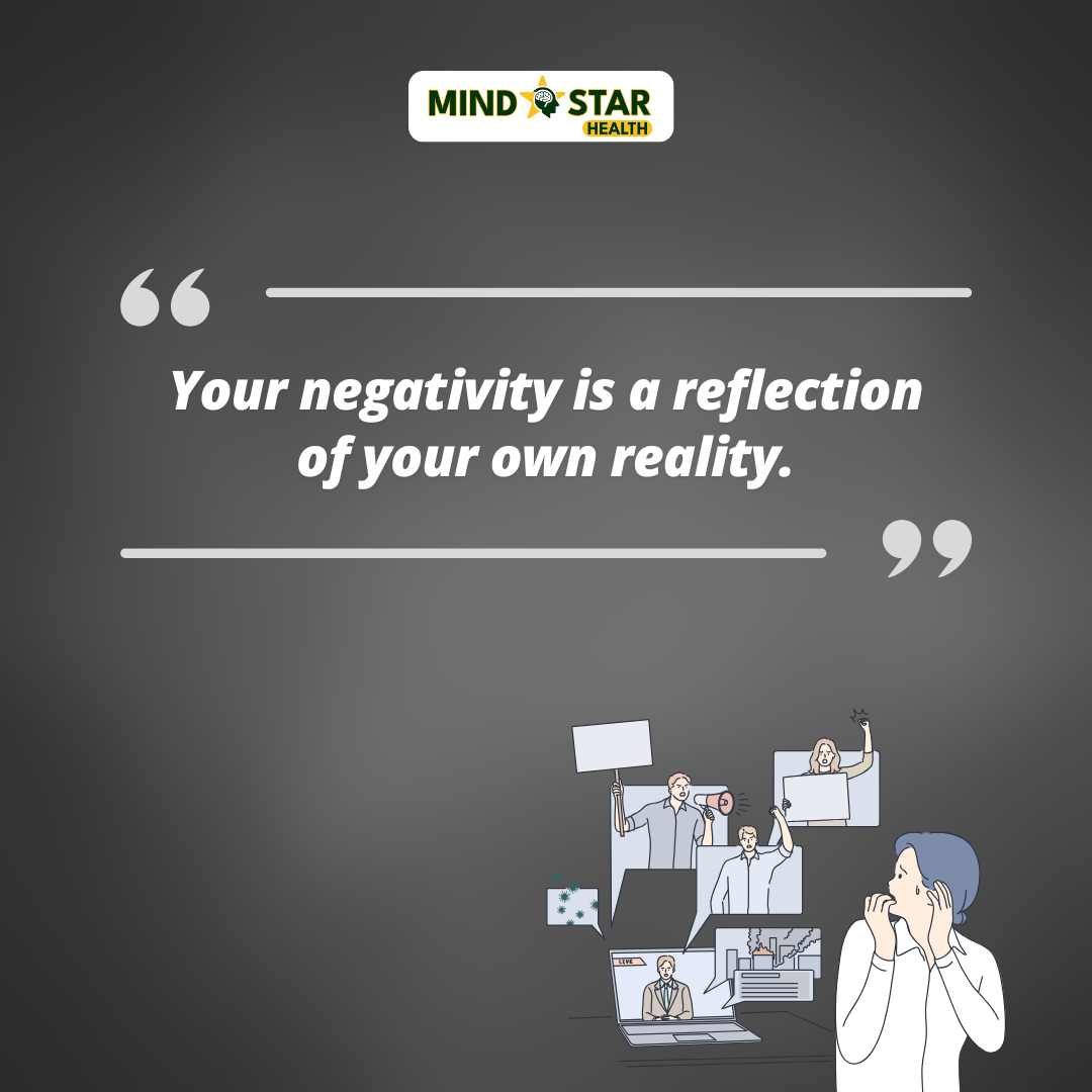 Your negativity is a reflection